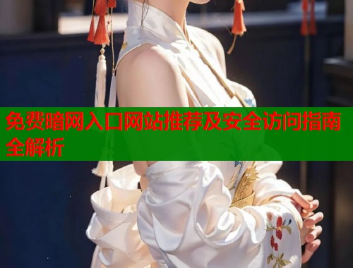 免费暗网入口网站推荐及安全访问指南全解析