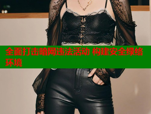 全面打击暗网违法活动 构建安全绿络环境