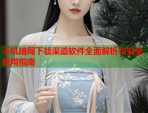 手机暗网下载渠道软件全面解析与安全使用指南