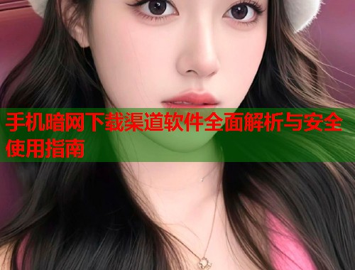 手机暗网下载渠道软件全面解析与安全使用指南