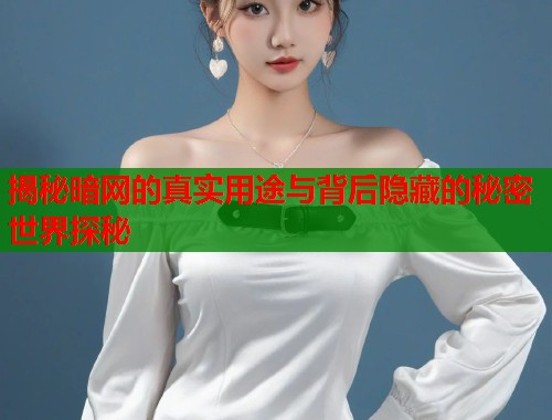 揭秘暗网的真实用途与背后隐藏的秘密世界探秘