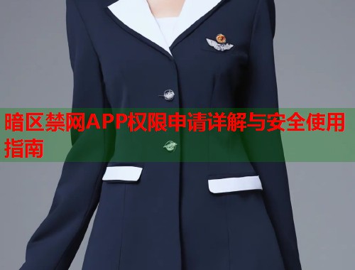暗区禁网APP权限申请详解与安全使用指南