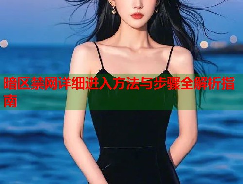 暗区禁网详细进入方法与步骤全解析指南