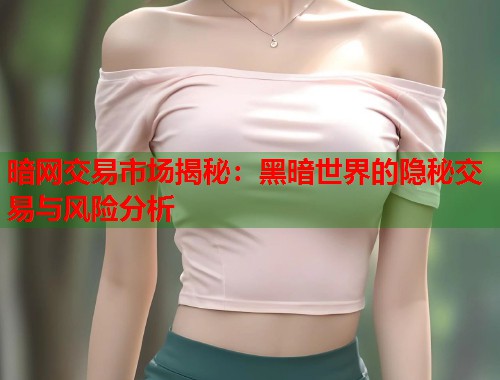 暗网交易市场揭秘：黑暗世界的隐秘交易与风险分析