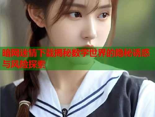 暗网迷情下载揭秘数字世界的隐秘诱惑与风险探索