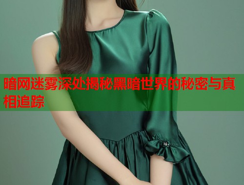 暗网迷雾深处揭秘黑暗世界的秘密与真相追踪