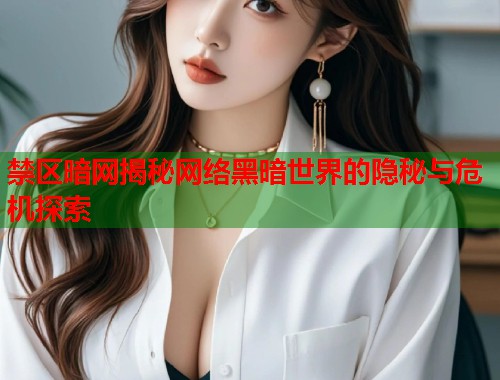 禁区暗网揭秘网络黑暗世界的隐秘与危机探索