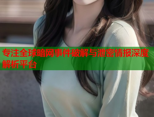 专注全球暗网事件破解与泄密情报深度解析平台
