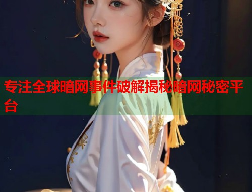 专注全球暗网事件破解揭秘暗网秘密平台
