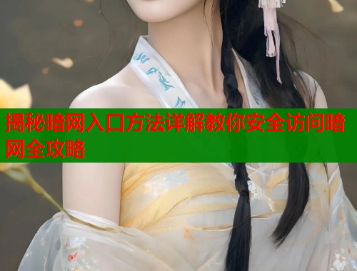 揭秘暗网入口方法详解教你安全访问暗网全攻略