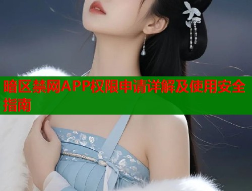 暗区禁网APP权限申请详解及使用安全指南