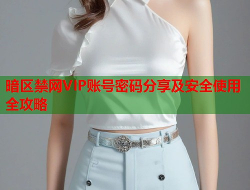 暗区禁网VIP账号密码分享及安全使用全攻略