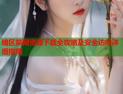 暗区禁网资源下载全攻略及安全访问详细指南