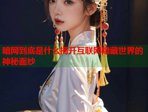 暗网到底是什么揭开互联网隐藏世界的神秘面纱