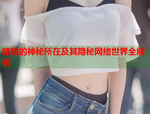 暗网的神秘所在及其隐秘网络世界全解析