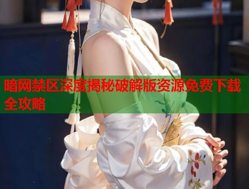 暗网禁区深度揭秘破解版资源免费下载全攻略