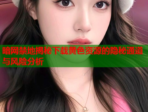 暗网禁地揭秘下载黄色资源的隐秘通道与风险分析