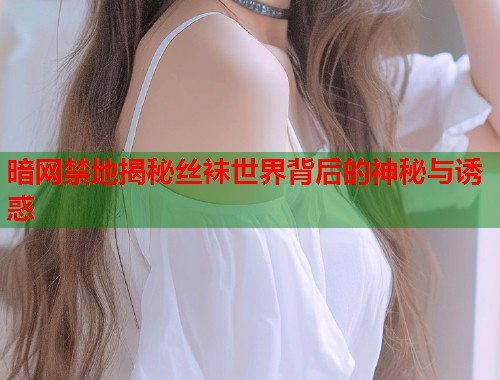 暗网禁地揭秘丝袜世界背后的神秘与诱惑