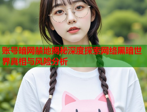 账号暗网禁地揭秘深度探索网络黑暗世界真相与风险分析